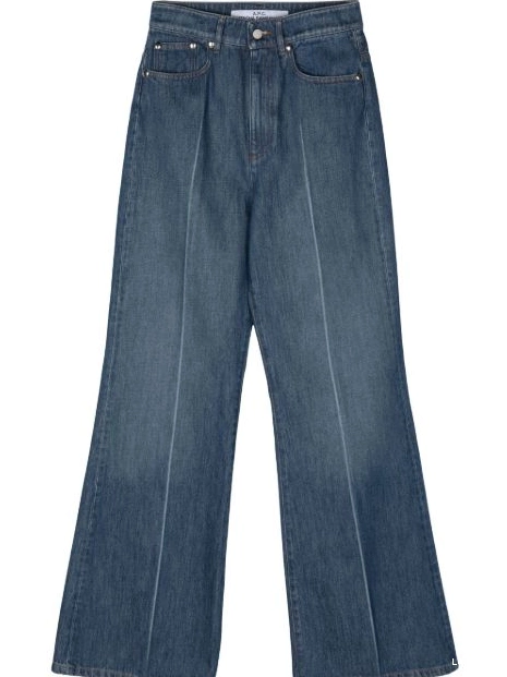 Clienteau Women jeans A.P.C. wide-leg high-rise 0425
